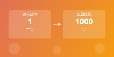 单位换算器演示图